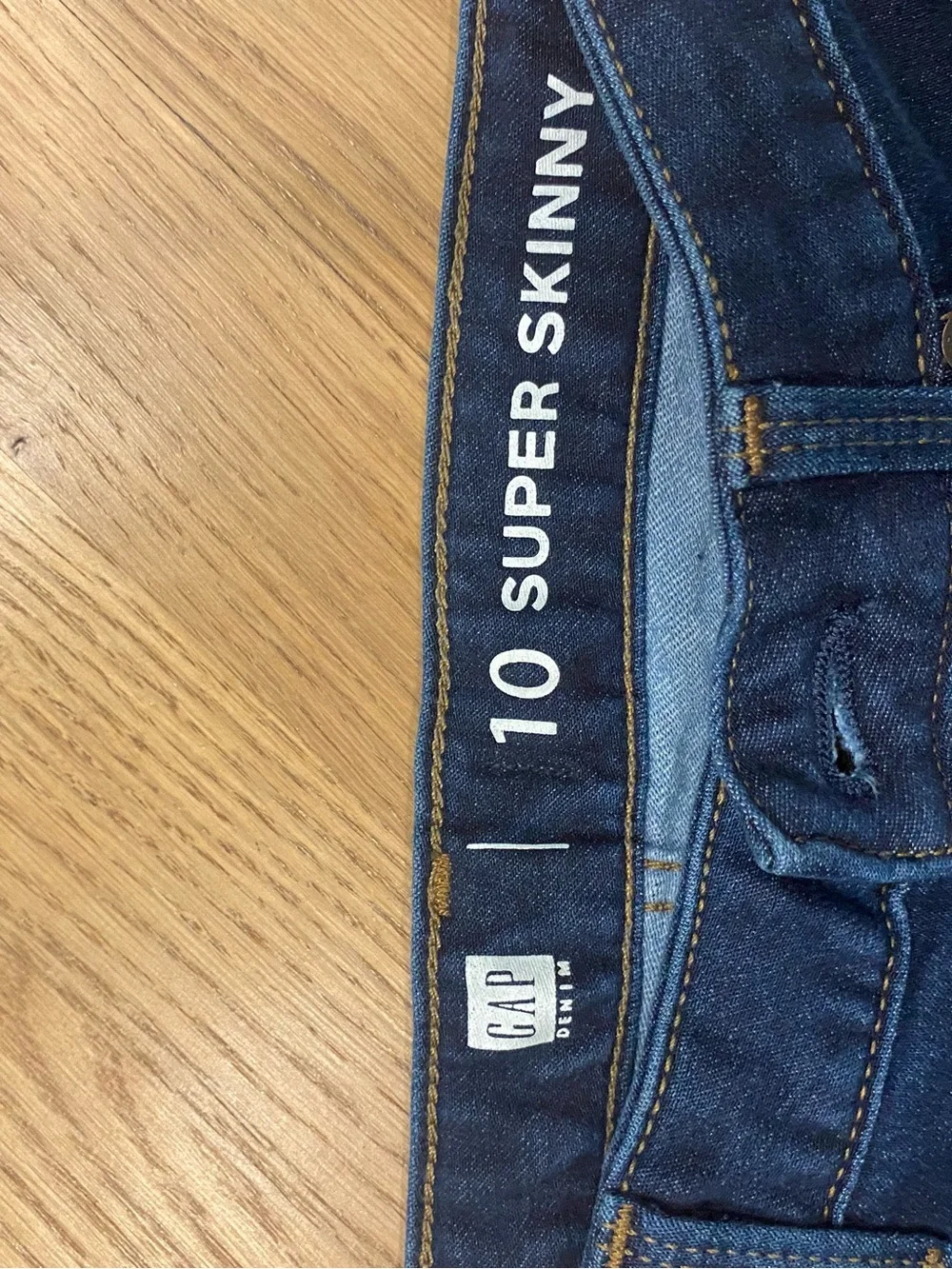 GAP Kids Navy Blue Super Skinny Jeans